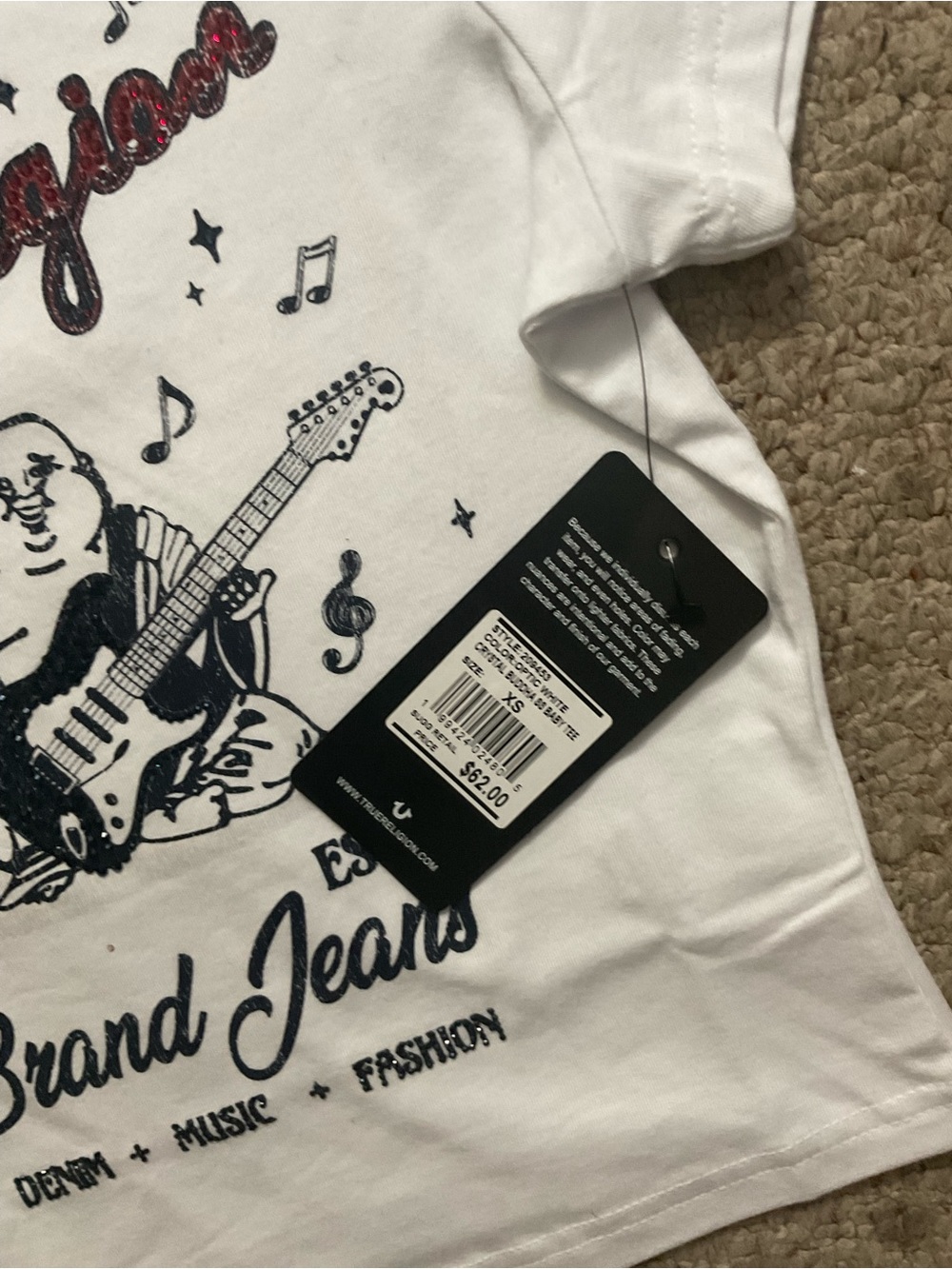 true religion baby tee - Picture 3 of 5
